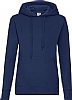 Sudadera Fruit of the Loom Capucha Mujer - Color Navy