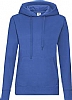 Sudadera Fruit of the Loom Capucha Mujer - Color Royal