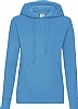 Sudadera Fruit of the Loom Capucha Mujer - Color Azure Blue