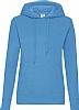 Sudadera Fruit of the Loom Capucha Mujer - Color Azure Blue