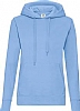 Sudadera Fruit of the Loom Capucha Mujer - Color Sky Blue