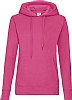 Sudadera Fruit of the Loom Capucha Mujer - Color Fucsia