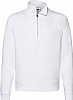 Sudadera Media Cremallera Fruit of the Loom - Color White