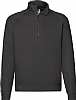 Sudadera Media Cremallera Fruit of the Loom - Color Black