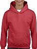 Sudadera con Capucha Gildan Infantil - Color Red