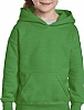 Sudadera con Capucha Gildan Infantil - Color Irish Green