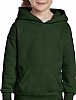 Sudadera con Capucha Gildan Infantil - Color Forest Green