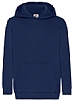 Sudadera Infantil con Capucha Fruit of the Loom - Color Navy