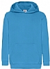 Sudadera Infantil con Capucha Fruit of the Loom - Color Azure Blue