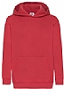 Sudadera Infantil con Capucha Fruit of the Loom - Color Red