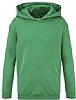 Sudadera Infantil con Capucha Fruit of the Loom - Color Retro Heather Green