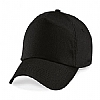 Gorra 5 Paneles Original Beechfield - Color Black