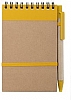 Libreta Ecocard Makito - Color Amarillo