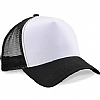 Gorra 5 Paneles Beechfield - Color Black / White