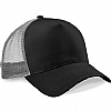 Gorra 5 Paneles Beechfield - Color Black / Grey