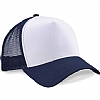 Gorra 5 Paneles Beechfield - Color French Navy / White