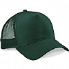 Gorra 5 Paneles Beechfield - Color Bottle Green / Bottle Green