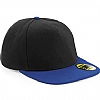 Gorras Planas Baratas Beechfield - Color Black / Bright Royal