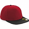 Gorras Planas Baratas Beechfield - Color Classic Red / Black