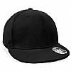 Gorra Plana Rapero Beechfield - Color Negro