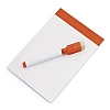 Pizarra magnetica personalizada 10,5x30  - Color Naranja