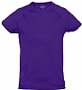 Camiseta Tecnica Infantil Makito Plus - Color Morado