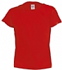 Camiseta Makito Color Hecom Infantil - Color Rojo