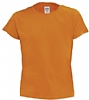 Camiseta Makito Color Hecom Infantil - Color Naranja