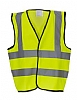 Chaleco Seguridad Fluor Infantil  - Color Amarillo Fluor