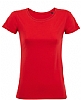 Camiseta Mujer Martin Serigrafia Digital Sols - Color Rojo