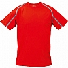 Camiseta Tecnica Fleser Makito Reflectante - Color Rojo
