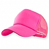 Gorra Poliester Rejilla Dowan - Color Rosa Fluor