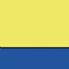 Chaleco Reflectante Seguridad Fluo Yoko - Color Fluo Yellow / Royal Blue