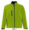 Chaqueta Soft Shell Relax Sols - Color Verde Absenta