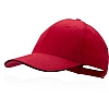 Gorra 6 Paneles Rubec Makito - Color Rojo