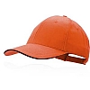 Gorra 6 Paneles Rubec Makito - Color Naranja