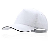 Gorra Algodon Peinado Kisse Makito - Color Blanco