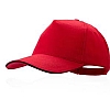 Gorra Algodon Peinado Kisse Makito - Color Rojo