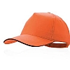 Gorra Algodon Peinado Kisse Makito - Color Naranja