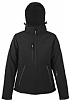 Chaqueta Soft Shell Mujer Rock Women Sols - Color Negro