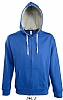 Sudadera Soul Men Sols - Color Royal/Gris