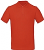 Polo Orgnico Inspire Hombre B&C - Color Fire Red