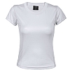 Camiseta Tecnica Mujer Rox Makito - Color Blanco