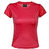 Camiseta Tecnica Mujer Rox Makito - Color Rojo