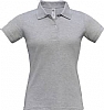 Polo Mujer BC Safran Pure  - Color Heather Grey