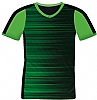 Camiseta Tecnica Cosmic Acqua Royal - Color Negro/Verde Flor