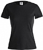 Camiseta Mujer Color 150gr Keya - Color Negro