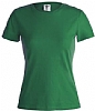 Camiseta Mujer Color 150gr Keya - Color Verde