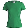 Camiseta Mujer Color Keya 180gr - Color Verde