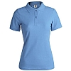 Polo Mujer Color Keya 180gr - Color Azul Claro